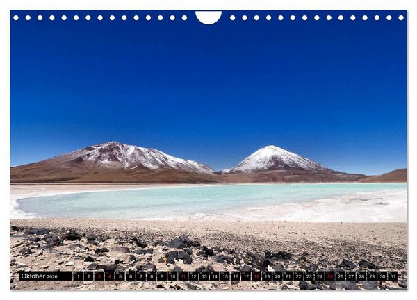 Produktbild: Peru - Bolivien. Eine s&uuml;damerikanische Zwei-L&auml;nder-Reise (Wandkalender 2026 DIN A4 quer), CALVENDO Monatskalender