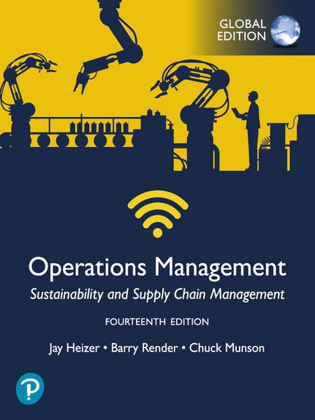 Produktbild: Operations Management: Sustainability and Supply Chain Management, Global Edition