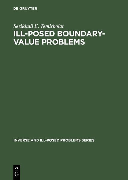 Produktbild: Temirbolat, S: Ill-Posed Boundary-Value Problems