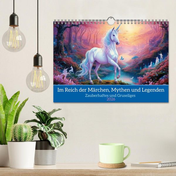 Produktbild: Im Reich der M&auml;rchen, Mythen und Legenden (Wandkalender 2026 DIN A4 quer), CALVENDO Monatskalender