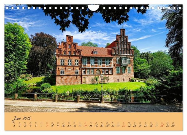 Produktbild: Bergedorf Hamburgs Perle an der Bille (Wandkalender 2026 DIN A4 quer), CALVENDO Monatskalender
