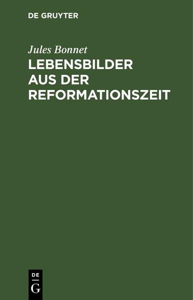 Produktbild: Lebensbilder aus der Reformationszeit