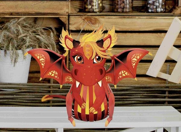 Produktbild: URSUS Laternen-Bastelset "Drache"