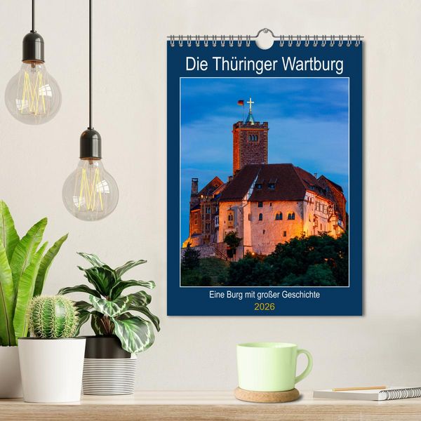 Produktbild: Die Th&uuml;ringer Wartburg (Wandkalender 2026 DIN A4 hoch), CALVENDO Monatskalender