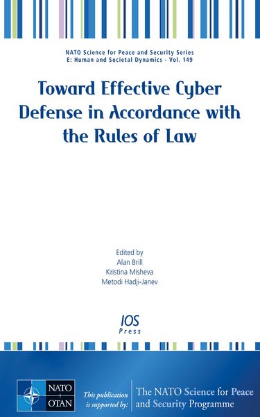 Produktbild: Toward Effective Cyber Defense in Accordance with the Rules of Law
