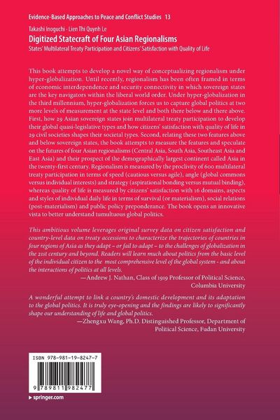 Produktbild: Digitized Statecraft of Four Asian Regionalisms