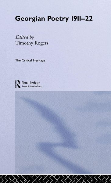 Produktbild: Georgian Poetry 1911-22