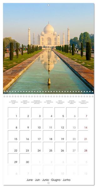 Produktbild: COLOURS OF INDIA (Wall Calendar 2026 12 &times; 12 Inch) CALVENDO 12 Month Wall Calendar