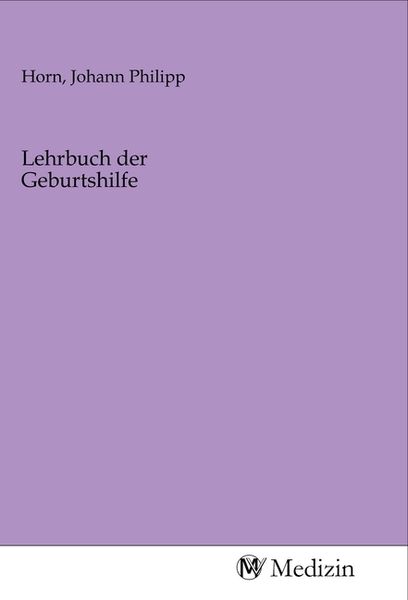 Produktbild: Lehrbuch der Geburtshilfe