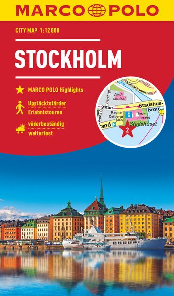 Produktbild: MARCO POLO Cityplan Stockholm 1:12 000