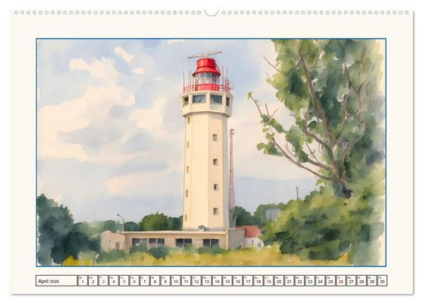 Produktbild: Reise durch die Normandie (Wandkalender 2026 DIN A2 quer), CALVENDO Monatskalender