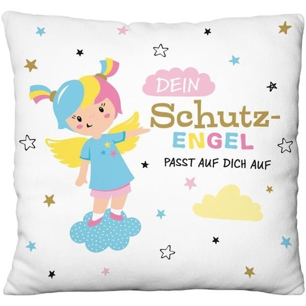 Produktbild: Pl&uuml;schkissen Motiv Engel