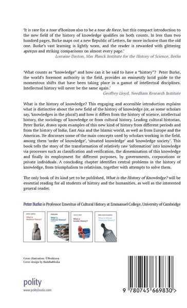 Produktbild: What is the History of Knowledge?