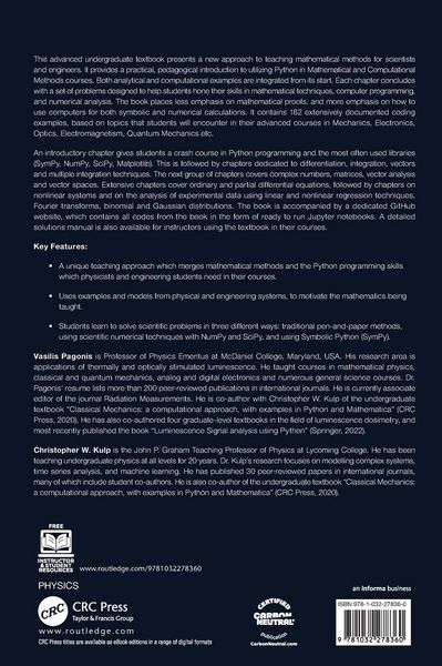 Produktbild: Mathematical Methods using Python