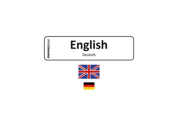 Produktbild: mindmemo Vokabel Sticker - Grundwortschatz Englisch / Deutsch - 280 Vokabel Aufkleber f&uuml;r Kinder und Erwachsene