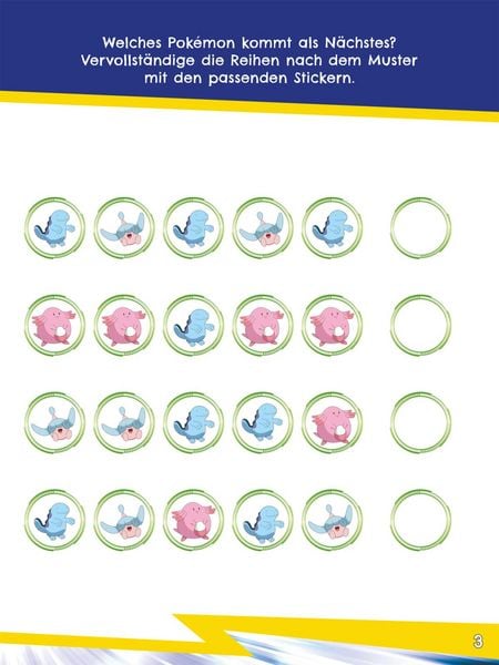 Produktbild: Pok&eacute;mon Activity-Buch: Pok&eacute;mon Mein Sticker- und Malspa&szlig;
