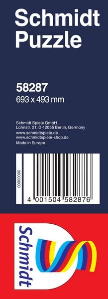 Produktbild: Deutschlandkarte, 1.000 Teile Puzzle