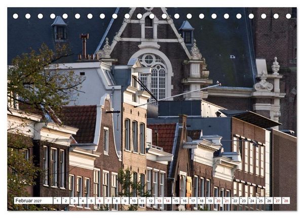 Produktbild: Amsterdam - Momente einer Reise (Tischkalender 2027 DIN A5 quer), CALVENDO Monatskalender
