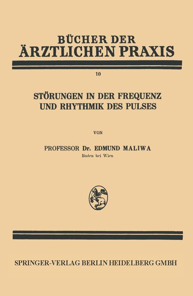 Produktbild: St&ouml;rungen in der Frequenz und Rhythmik des Pulses
