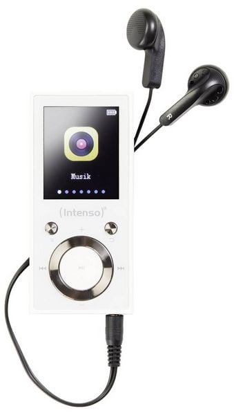 Produktbild: Intenso Music Walker MP3-Player 64GB Wei&szlig; Bluetooth&reg;