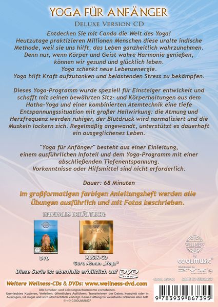 Produktbild: Yoga f&uuml;r Anf&auml;nger (Deluxe Version CD)