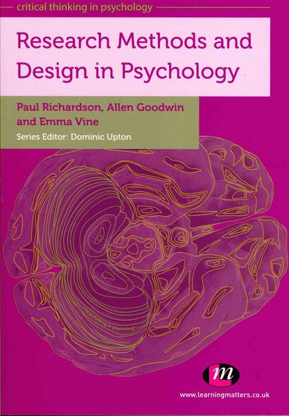 Produktbild: Research Methods and Design in Psychology