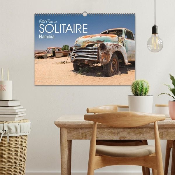 Produktbild: Old cars in Solitaire Namibia (Wall Calendar 2026 DIN A3 landscape), CALVENDO 12 Month Wall Calendar