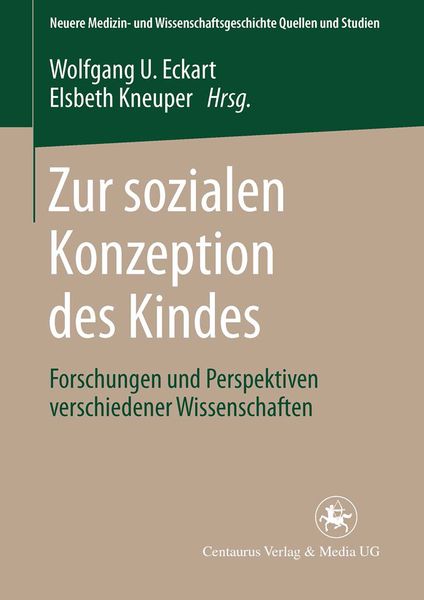 Produktbild: Zur sozialen Konzeption des Kindes