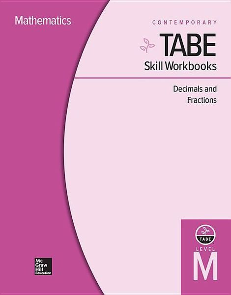 Produktbild: Tabe Skill Workbooks Level M: Decimals and Fractions (10 Copies)