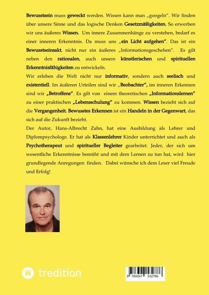 Produktbild: Bewusstsein wecken statt Wissen ansammeln