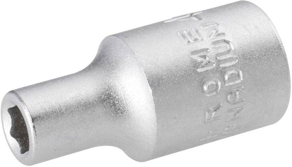 Produktbild: TOOLCRAFT 820753 Au&szlig;en-Sechskant Steckschl&uuml;sseleinsatz 13mm 1/4\" (6.3 mm)