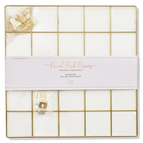Produktbild: MemoBoard Metall + Clips