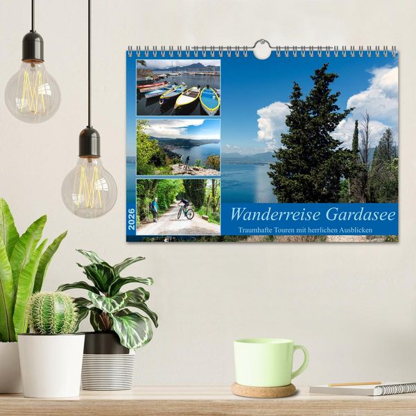 Produktbild: Wanderreise Gardasee (Wandkalender 2026 DIN A4 quer), CALVENDO Monatskalender