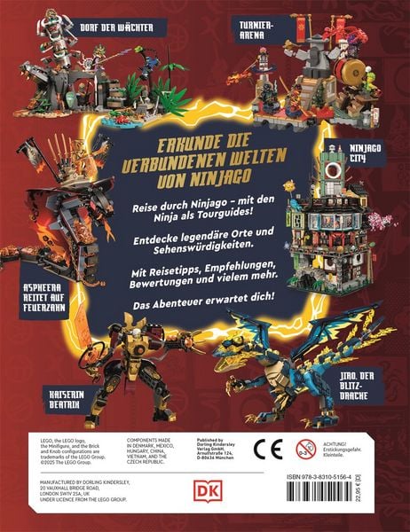 Produktbild: LEGO&reg; NINJAGO&reg; Aufstieg der Drachen Abenteuer Atlas