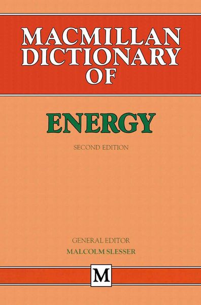 Produktbild: Dictionary of Energy
