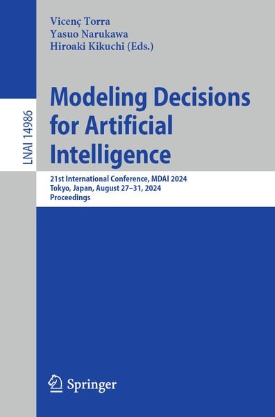Produktbild: Modeling Decisions for Artificial Intelligence