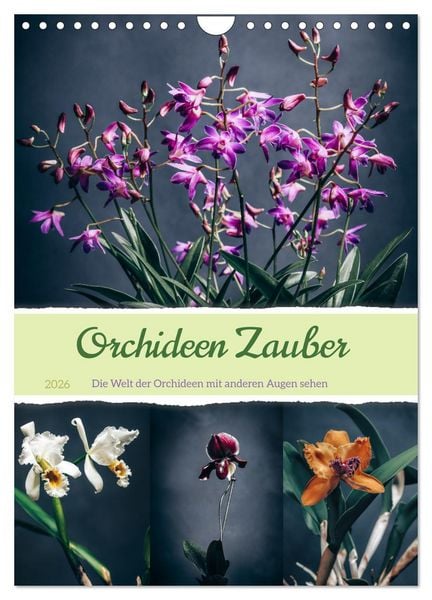 Produktbild: Orchideen Zauber (Wandkalender 2026 DIN A4 hoch), CALVENDO Monatskalender