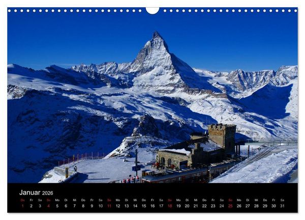 Produktbild: Faszination Matterhorn (Wandkalender 2026 DIN A3 quer), CALVENDO Monatskalender