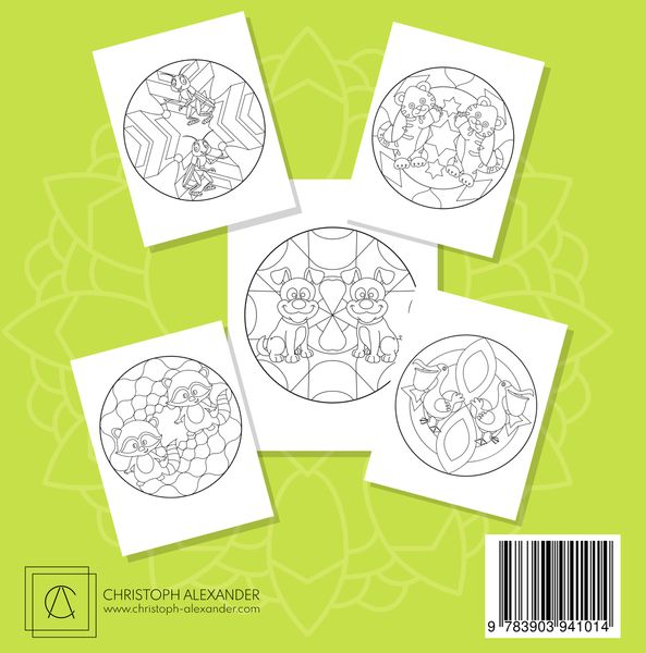 Produktbild: Mein tierisch tolles Mandala Malbuch