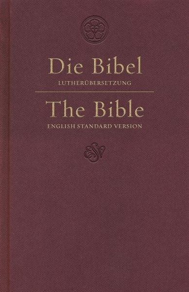 Produktbild: ESV German/English Parallel Bible (Luther/ESV, Dark Red)