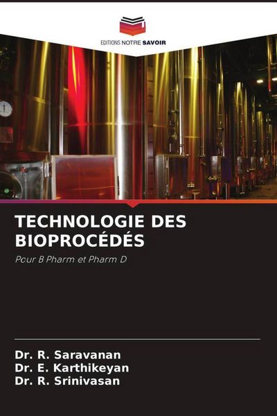Produktbild: Technologie des Bioproc&eacute;d&eacute;s