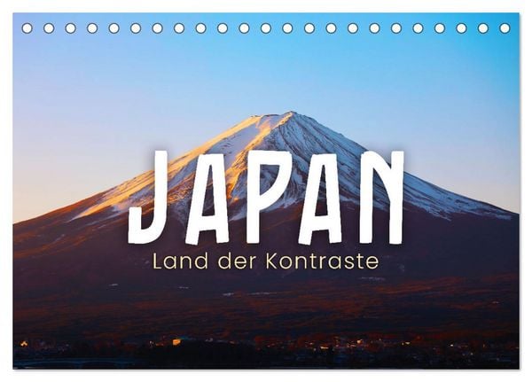 Produktbild: Japan - Land der Kontraste (Tischkalender 2026 DIN A5 quer), CALVENDO Monatskalender
