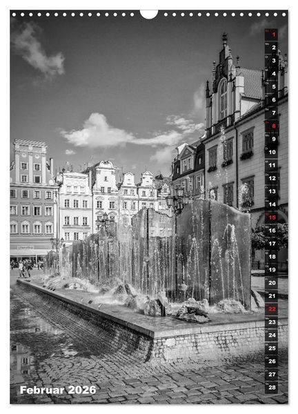 Produktbild: BRESLAU SCHWARZWEI&szlig; (Wandkalender 2026 DIN A3 hoch), CALVENDO Monatskalender