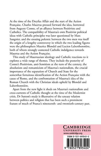 Produktbild: Nationalism, Positivism and Catholicism