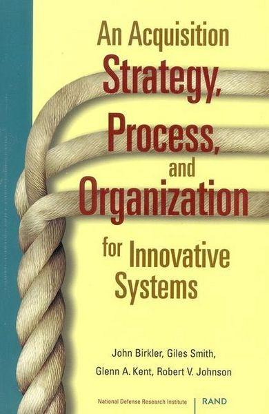 Produktbild: An Acquisition Strategy, Process, and Organization for Innovative Systems