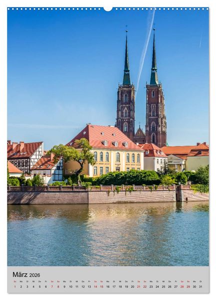 Produktbild: NIEDERSCHLESIEN Idylle und Historie (hochwertiger Premium Wandkalender 2026 DIN A2 hoch), Kunstdruck in Hochglanz