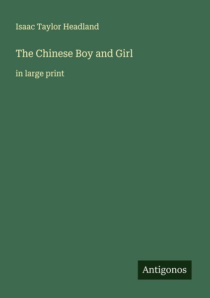 Produktbild: The Chinese Boy and Girl