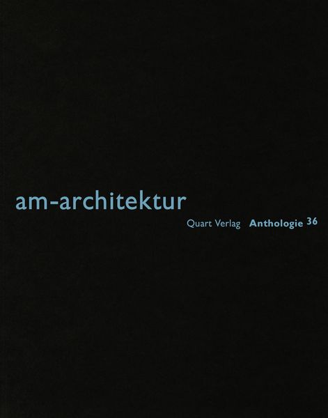 Produktbild: Am-architektur