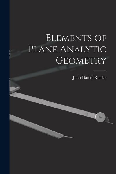 Produktbild: Elements of Plane Analytic Geometry