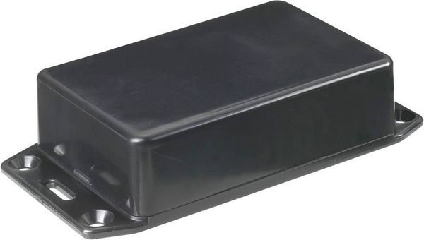 Produktbild: Hammond Electronics 1591MFLBK Euro-Geh&auml;use 85 x 56 x 25 ABS Schwarz 1St.